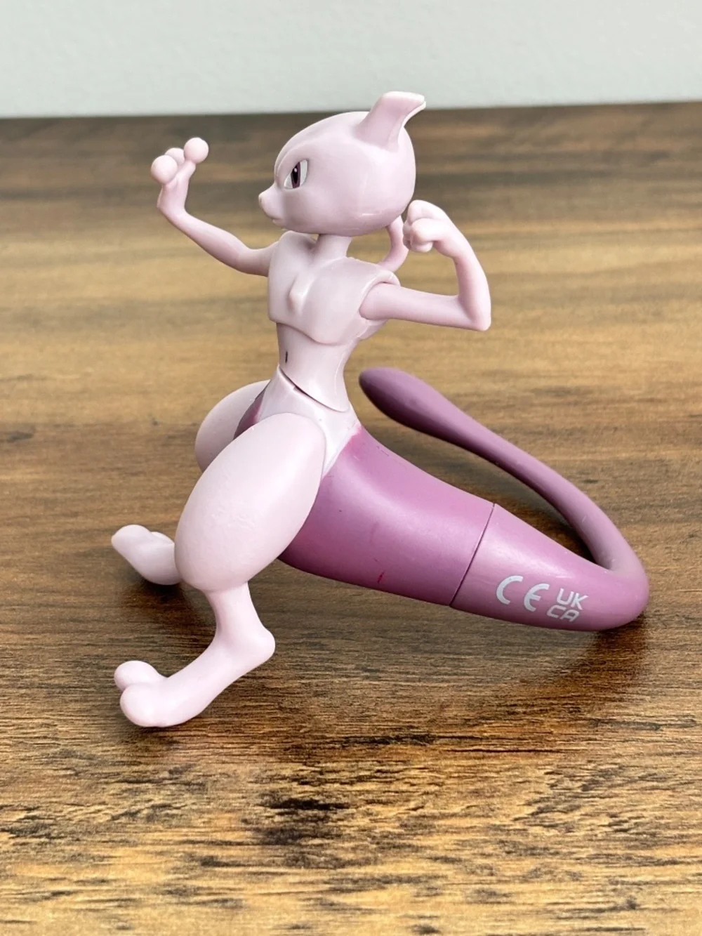 Pokemon Mewtwo Battle Feature Action Figure Toy Cake Topper 2019 Waist Twists